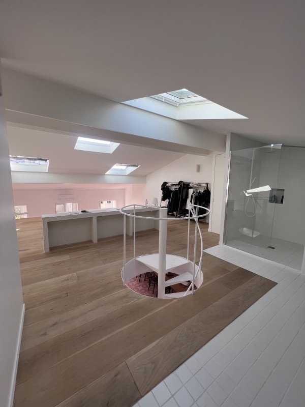 Rénovation d'un appartement à Marseille en dernier étage avec terrasse avec création d'un duplex dans le 6e